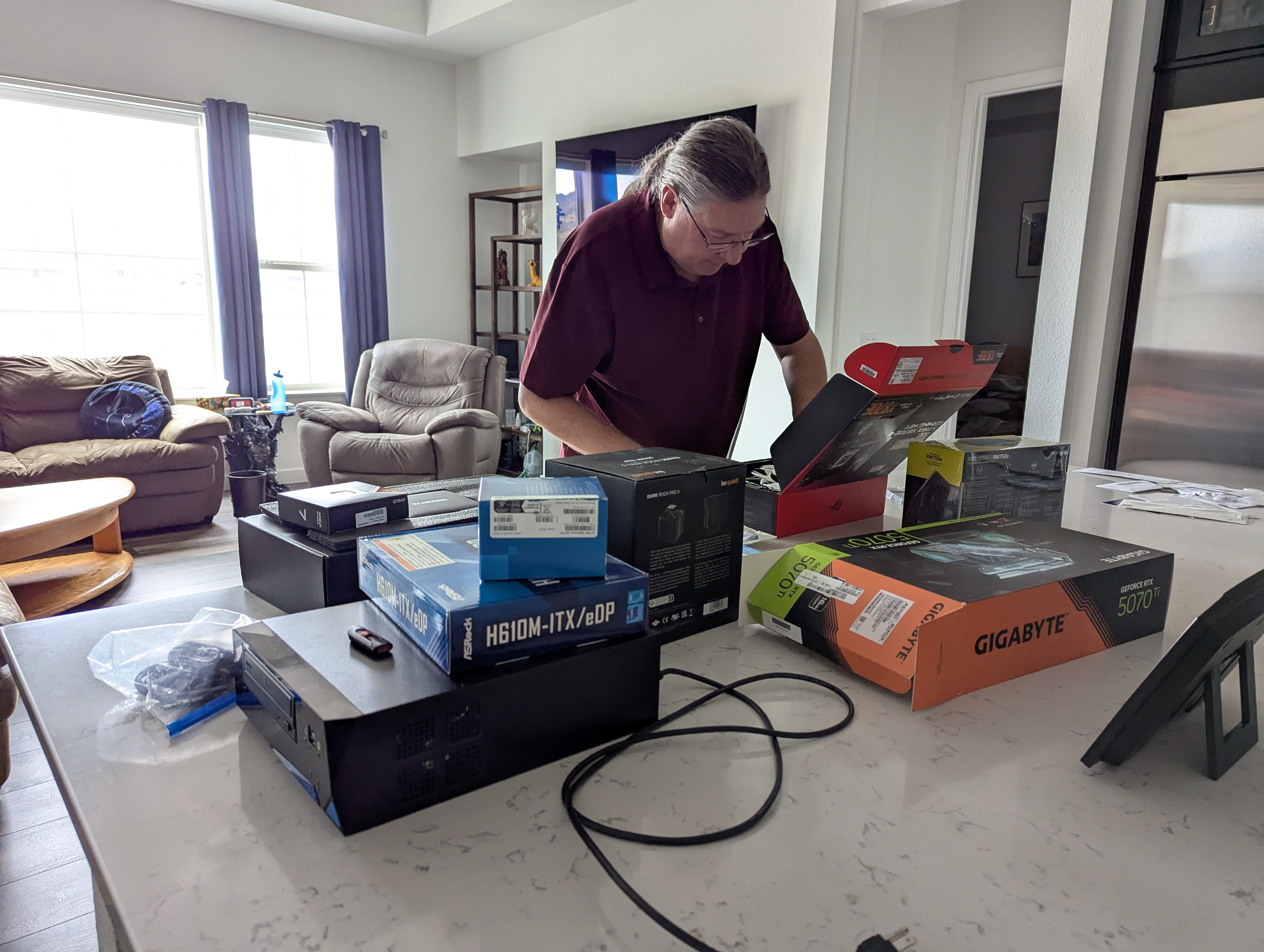 New Computer, Michael Sanders, Morrison Colorado